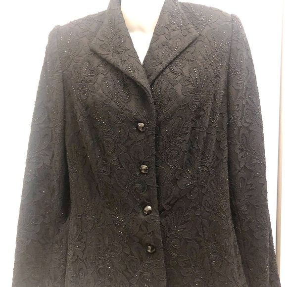 BLACK FORMAL JACKET - Picture 1 of 4